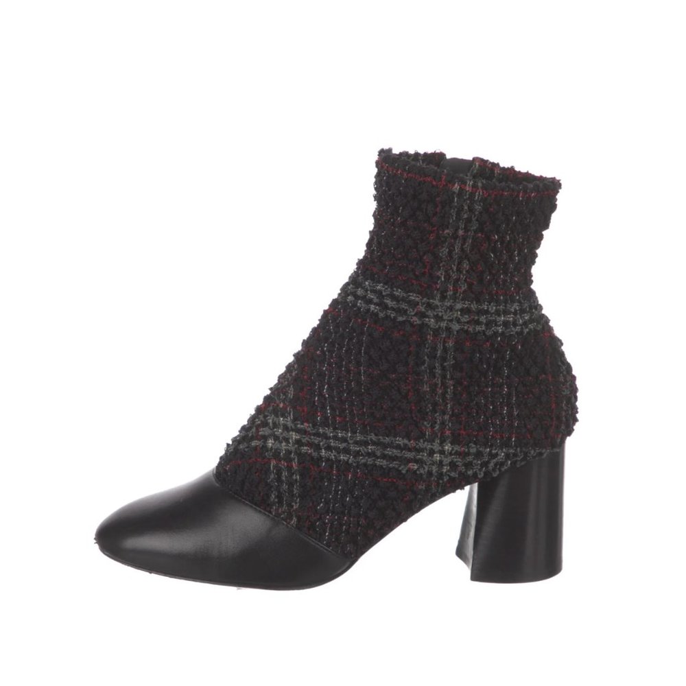3.1 Philip Lim Ankle Booties Boots Tweed Holiday